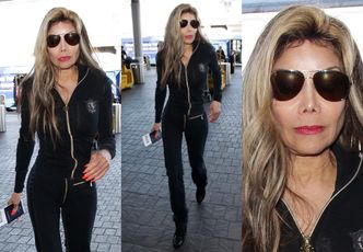 PRZERAŻAJĄCA La Toya Jackson przyłapana przez fotografów na lotnisku w Los Angeles (FOTO)