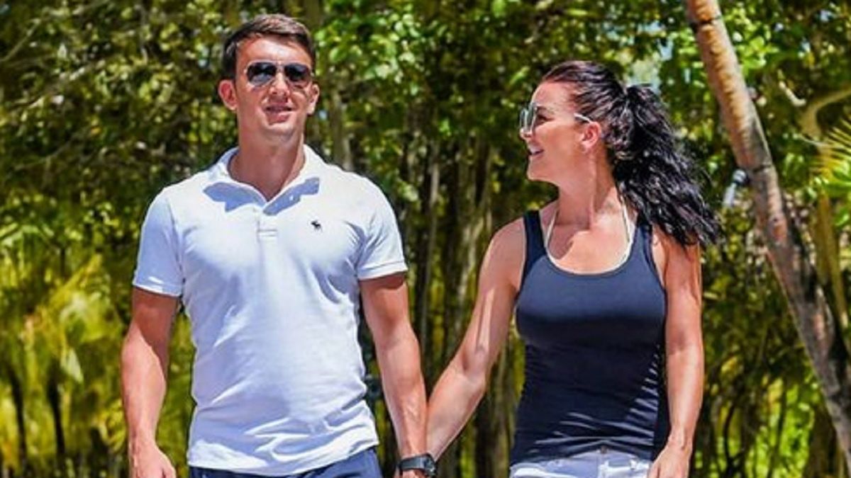 Radwańska z mężem