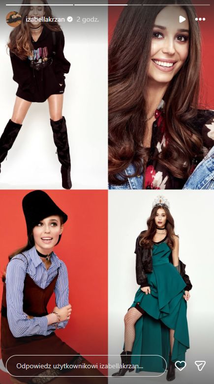 Izabella Krzan wspomina rok 2016