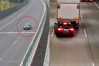 Sceny na S2. Pędził przez tunel jak wariat