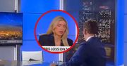 Upadła podczas wywiadu na żywo w Fox News. Teraz dziękuje