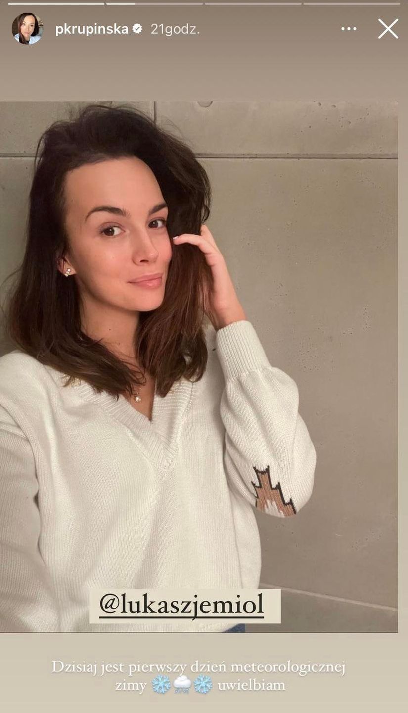 Paulina Krupińska OLŚNIEWA cerą bez grama makijażu. Znacie sekret jej urody?