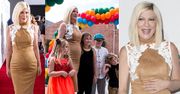 Tori Spelling w piątej ciąży na rodzinnej imprezie (ZDJĘCIA)