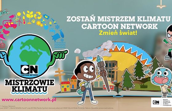 Cartoon Network z kampanią „Mistrzowie klimatu”, Fundacja WWF partnerem