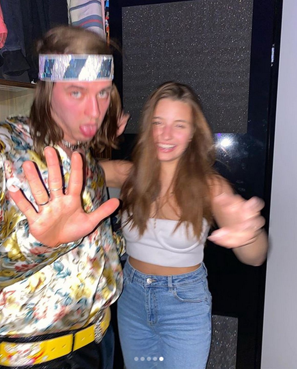 Julia Wieniawa i Justin Kirschner