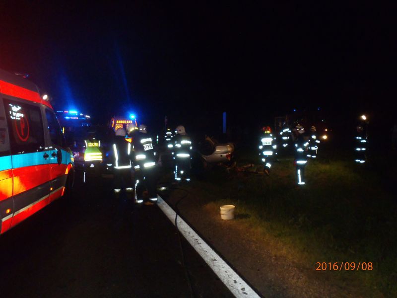 Świętokrzyskie: Śmiertelny wypadek w miejscowości Zakrzów na drodze K-9