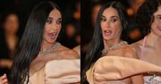 61-letnia Demi Moore jak wino. Zrobiła furorę w fikuśnej kreacji w Cannes