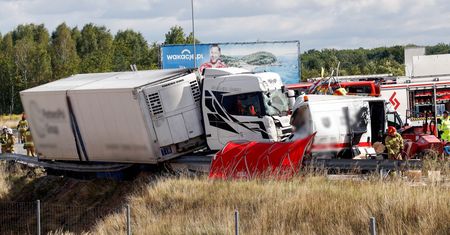 Wjechał w grupę robotników na A1. Nowe informacje o 31-letnim kierowcy