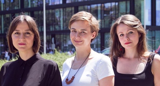 Aleksandra Berka, Monika Pigan, Katarzyna Szczepaniak i Damian Kopankiewicz w Contented by They.pl