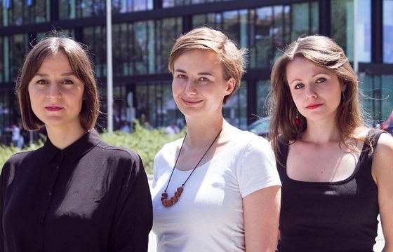 Aleksandra Berka, Monika Pigan, Katarzyna Szczepaniak i Damian Kopankiewicz w Contented by They.pl