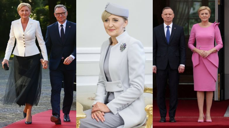 Oto najlepsze i najgorsze kreacje Agaty Dudy