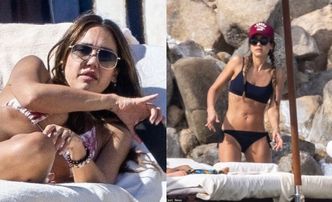 43-letnia Jessica Alba odsłania płaski brzuch na wakacjach z dziećmi. Singielstwo jej służy?