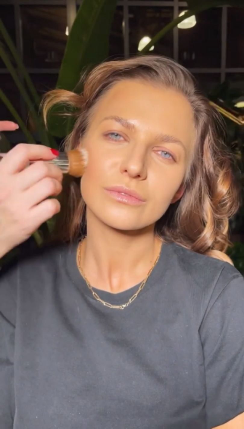 Anna Lewandowska relacjonuje przygotowania do imprezy