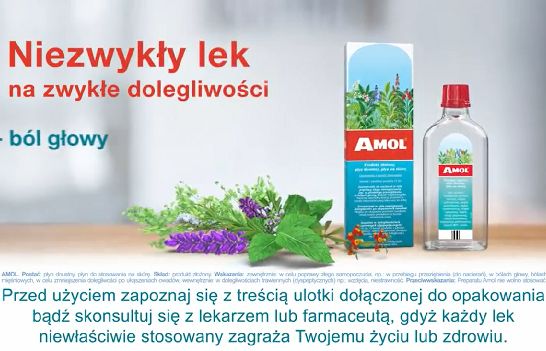 Rodzinna reklama promuje Amol jako „niezwykły lek na zwykłe dolegliwości” (wideo)
