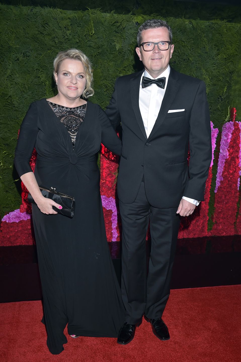 Katarzyna Bosacka z byłym mężem