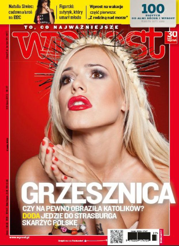 Doda jako "Chrystus" na okładce! (FOTO)