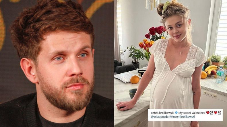 Antek Królikowski USUNĄŁ zdjęcie ciężarnej Joanny Opozdy