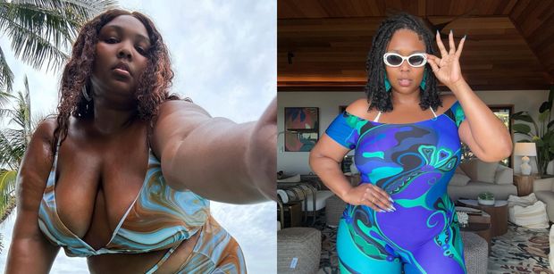 Szczuplejsza o 30 kg Lizzo eksponuje sylwetkę w bikini. Imponująca przemiana? (FOTO)