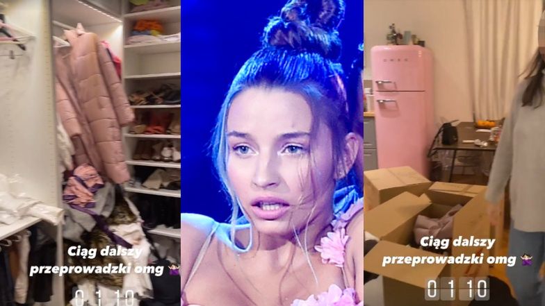 Julia Wieniawa pokazuje bałagan w domu - przeprowadzka trwa