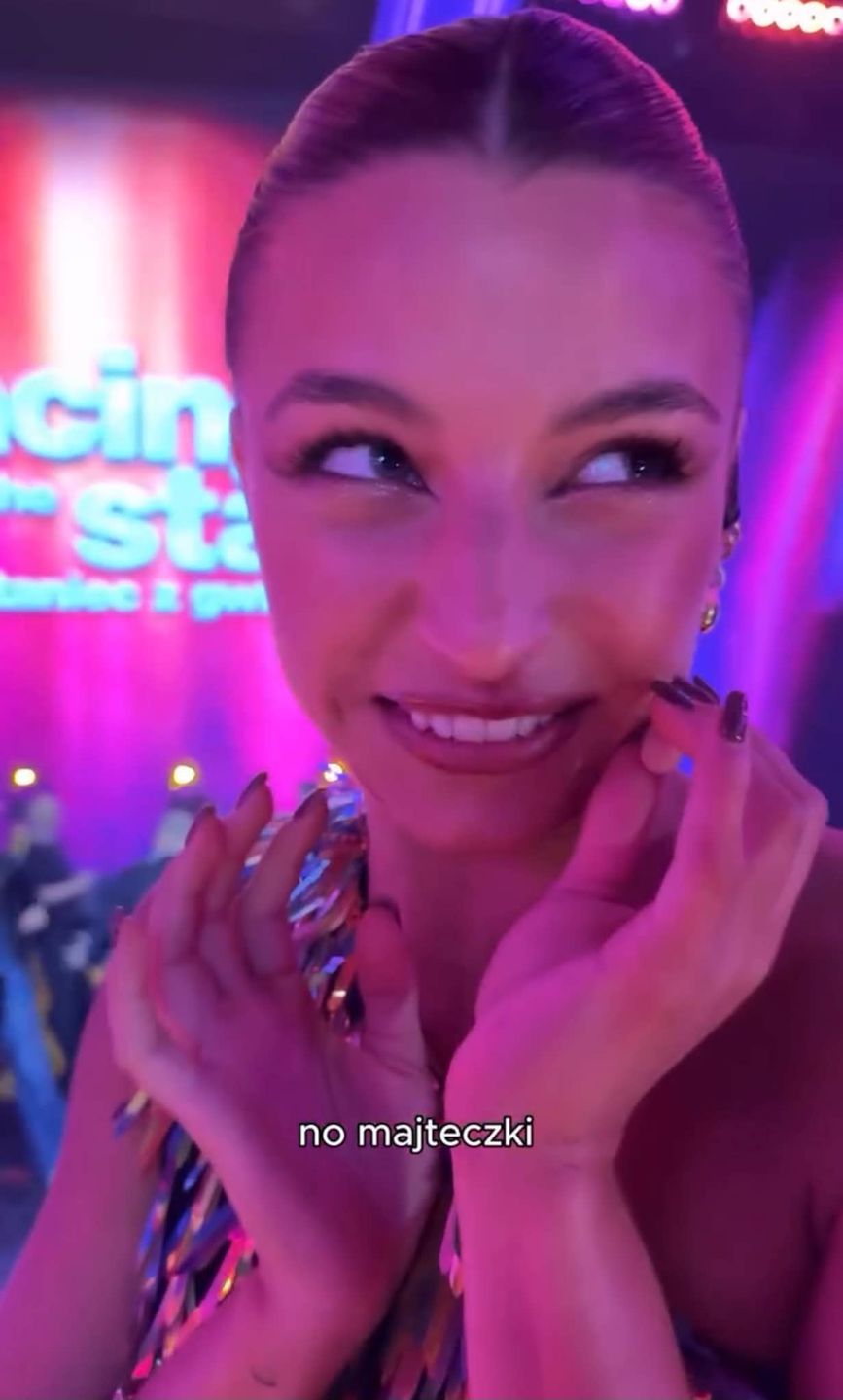 Julia Wieniawa śmieszkuje z wpadki w "Tańcu z Gwiazdami"