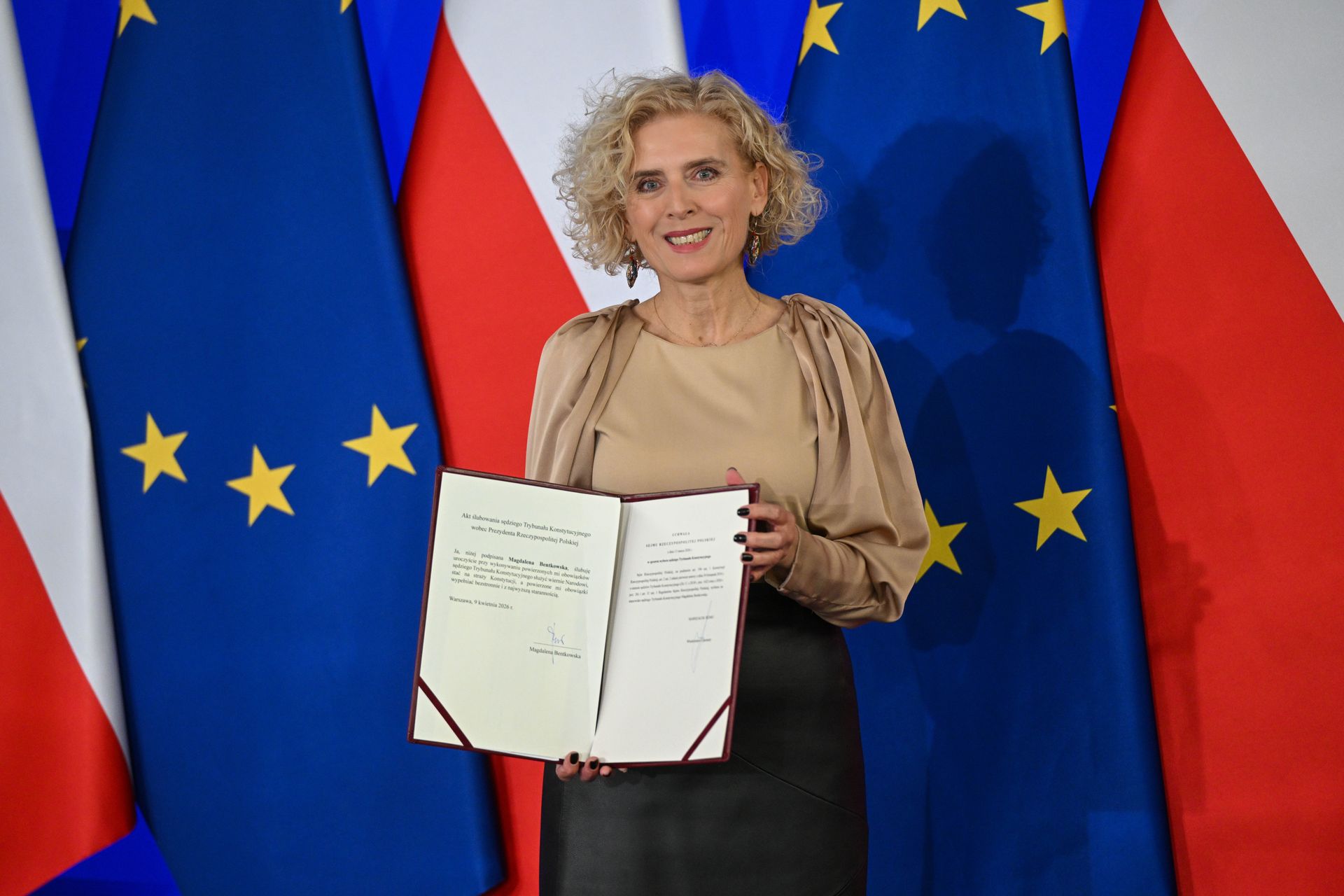 Chaos w TK. Sędzia ujawnia, co usłyszała od Nawrockiego