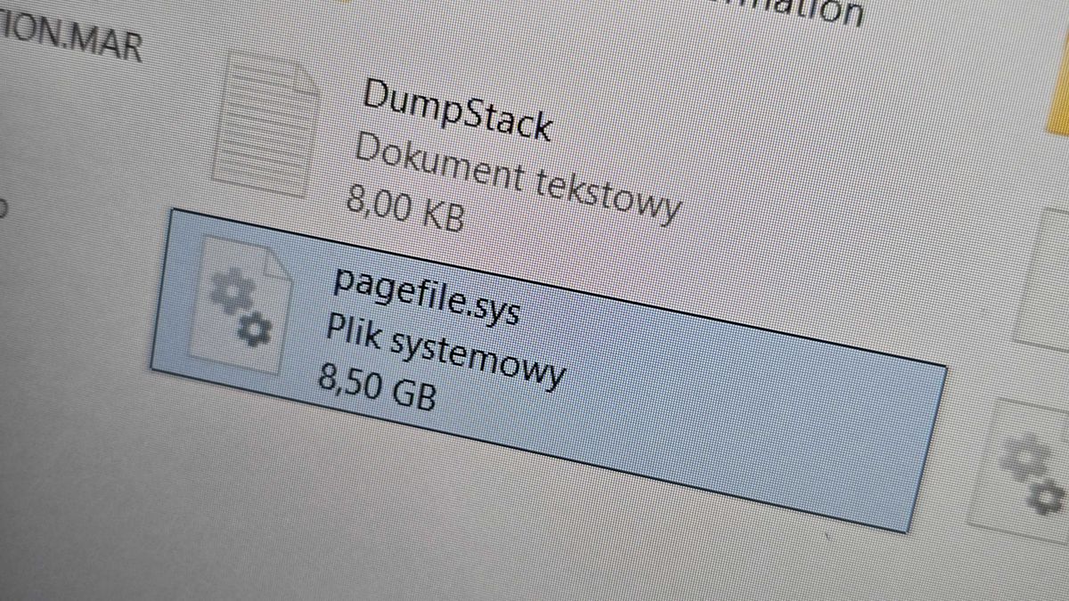PAGEFILE.SYS – do czego służy i czy warto go wyłączyć?