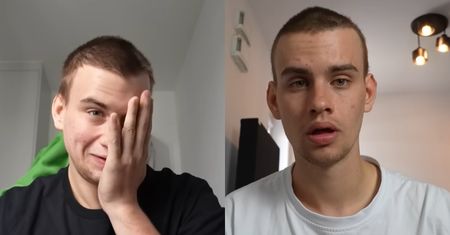 Zalany łzami Łatwogang opublikował film sprzed sześciu miesięcy. "Boję się zawieść. JEST MI TAK WSTYD"