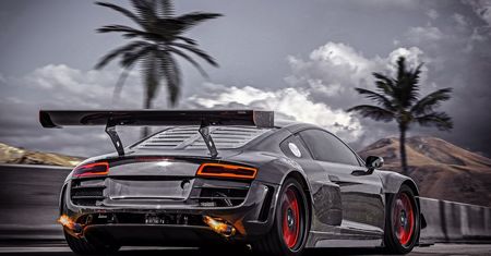 Ekstremalne Audi R8 z nadwoziem z włókna węglowego i mocą niemal 1000 KM