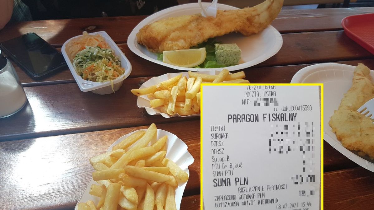 Czytelnik pokazał paragon znad morza