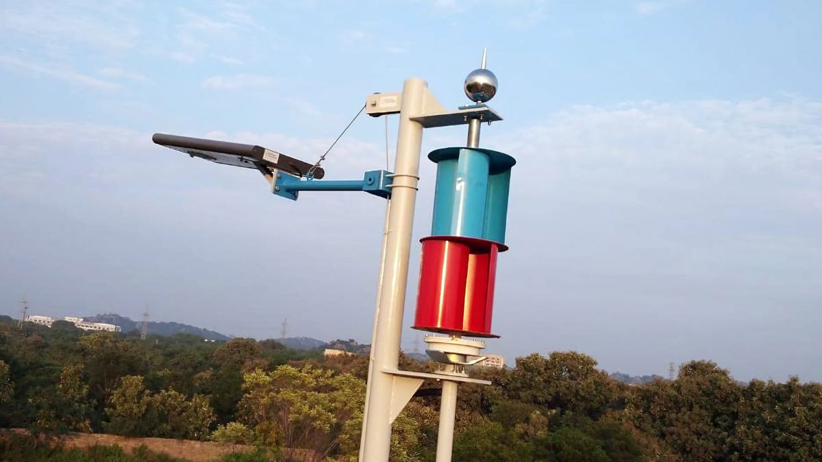 Oświetlenie uliczne WindStream Energy Technologies