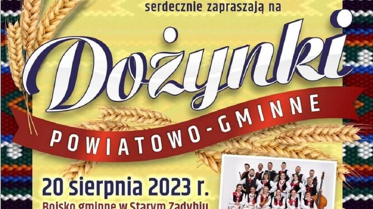 Dożynki Powiatu Ryckiego w Starym Zadybiu 2023