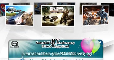 iPhone Happy Hour – gry Gameloftu za darmo!