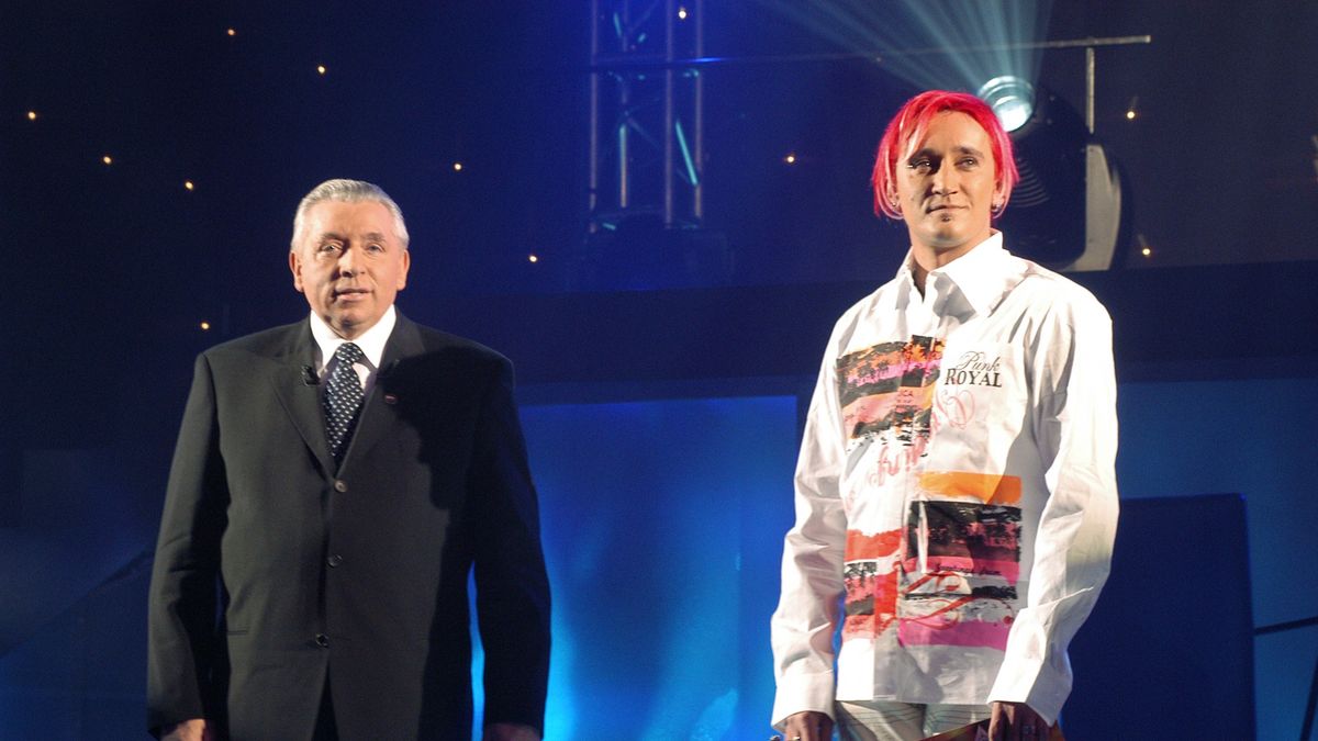 Michał Wiśniewski i Andrzej Lepper 