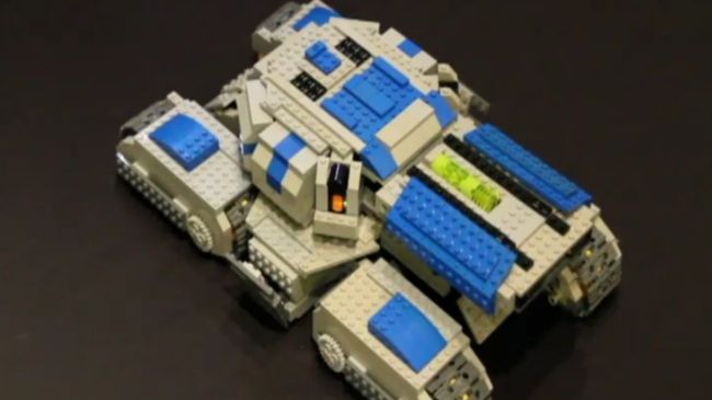 Niesamowity działający Siege Tank z klocków LEGO [wideo] 1