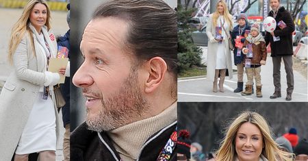 Wiosenna Małgonia i Radosław w kożuchu kwestują na ulicy (ZDJĘCIA)