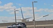 Boeing 767 uderzył w latarnię podczas lądowania. Za niskie podejście