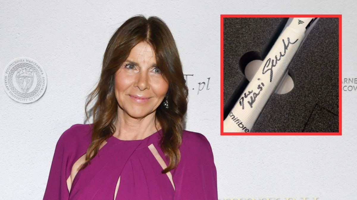 Iga Świątek sprawiła prezent Katarzynie Kolendzie-Zaleskiej.