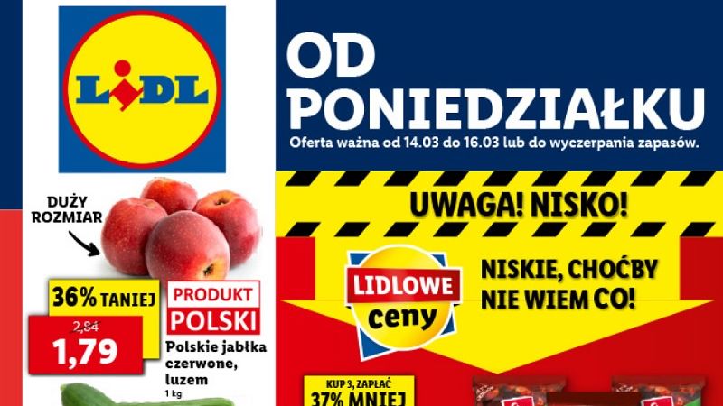 Lidl gazetka od poniedziałku 14.03