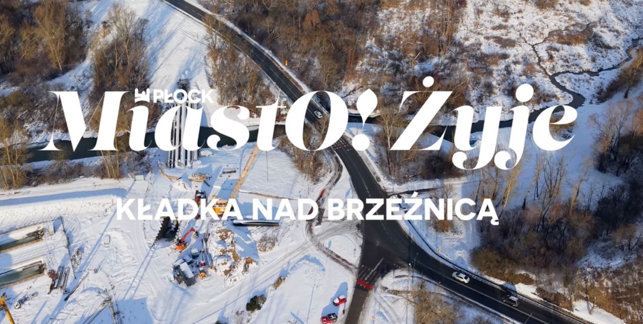 MiastO!Żyje - Kładka nad Brzeźnicą, Młodzieżowa Rada Miasta Płocka - 16.01.25r.