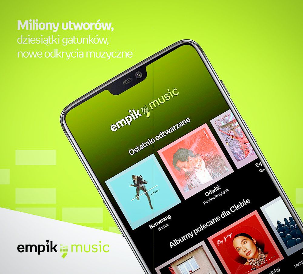 Empik od teraz stał się konkurentem Spotify, fot. Empik