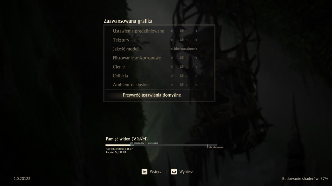 Uncharted 4 na PC - ustawienia graficzne zaawansowne