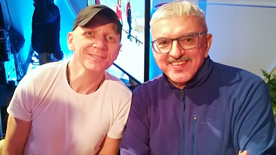 Na zdjęciu Piotr Stelmach i Marek Niedźwiecki