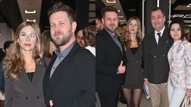 Antek Królikowski z Izą na ramówce Polsatu 