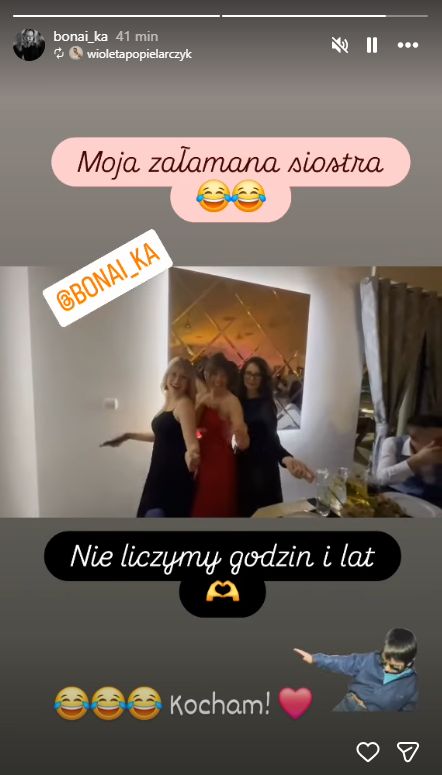 Karolina pokazała siostrę na InstaStories