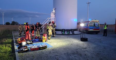 Tragedia na farmie wiatrowej. Nie żyje 36-latek