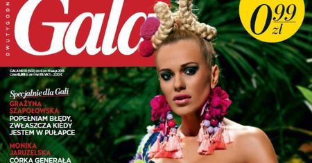 Doda w wełnianym bikini na okładce! (FOTO)