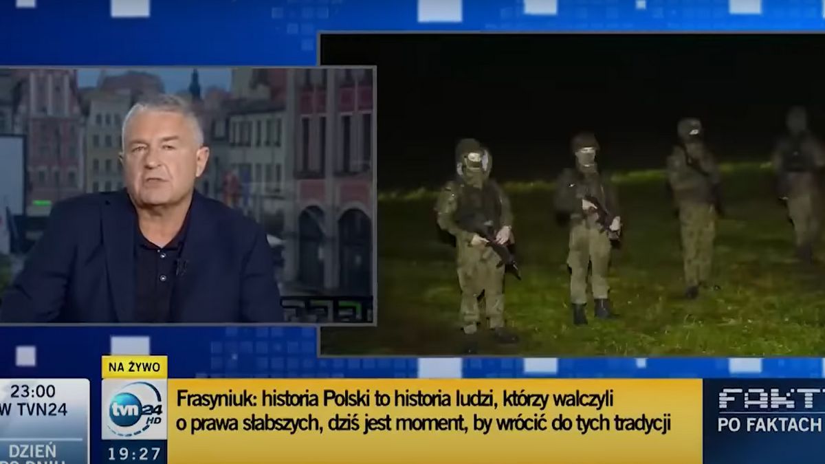 Władysław Frasyniuk porównał na antenie polskich żołnierzy do "watahy psów" i nazwał "śmieciami"