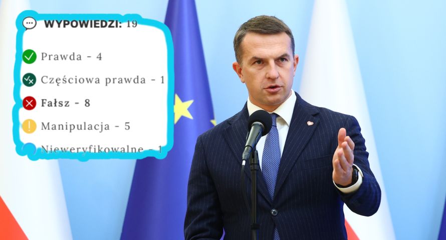 Demagog bezlitosny dla rzecznika rządu. Wyszło, ile razy mijał się z prawdą