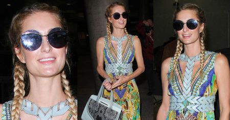 Paris Hilton wróciła do domu na święta