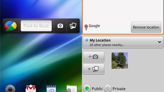 Klient Google Buzz dla Androidów 1
